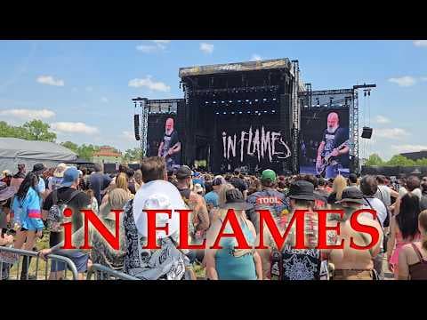 In Flames live in Columbus, USA - May 17, 2026