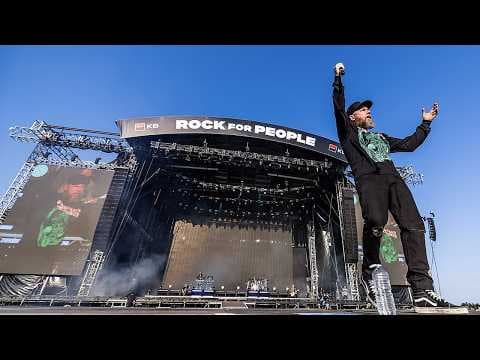 In Flames live in Hradec Králové, Czechia - Jun 13, 2025