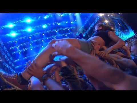 In Flames live in Kostrzyn, Poland - Aug 4, 2018