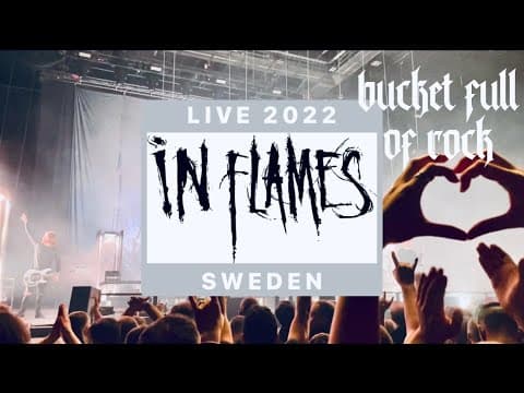 In Flames live in Stockholm, Sweden - Dec 16, 2022
