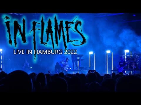 In Flames live in Hamburg, Germany - Dec 9, 2022