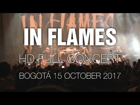 In Flames live in Bogota, Colombia - Oct 15, 2017