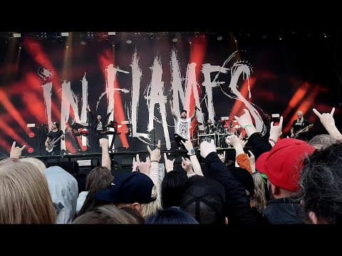 In Flames live in Helsinki, Finland - Jul 1, 2023