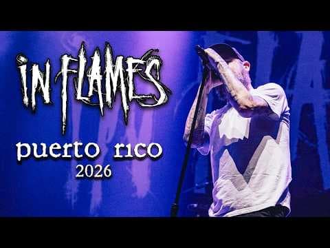 In Flames live in San Juan, Puerto Rico - May 20, 2026
