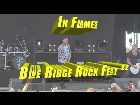 In Flames live in Alton, USA - Sep 9, 2022