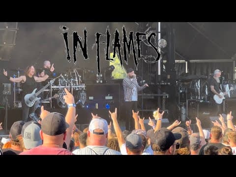 In Flames live in Alton, USA - Sep 9, 2022