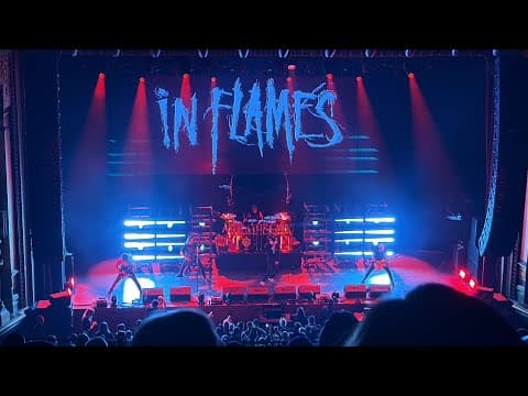 In Flames live in Oakland, USA - Apr 5, 2025