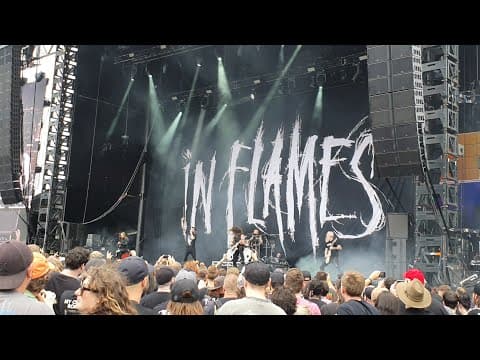 In Flames live in Sydney, Australia - Mar 25, 2023