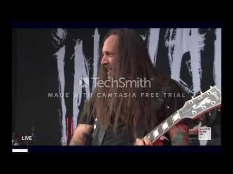 In Flames live in Nürburg, Germany - Jun 2, 2017