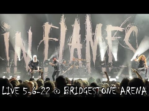 In Flames live in Nashville, USA - May 6, 2022