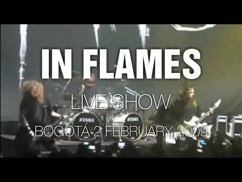 In Flames live in Bogota, Colombia - Feb 10, 2009